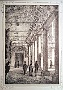 Il bel portico del palazzo ex debite . Disegno di G.B.Cecchini 1842 (Enzo Zaramella)